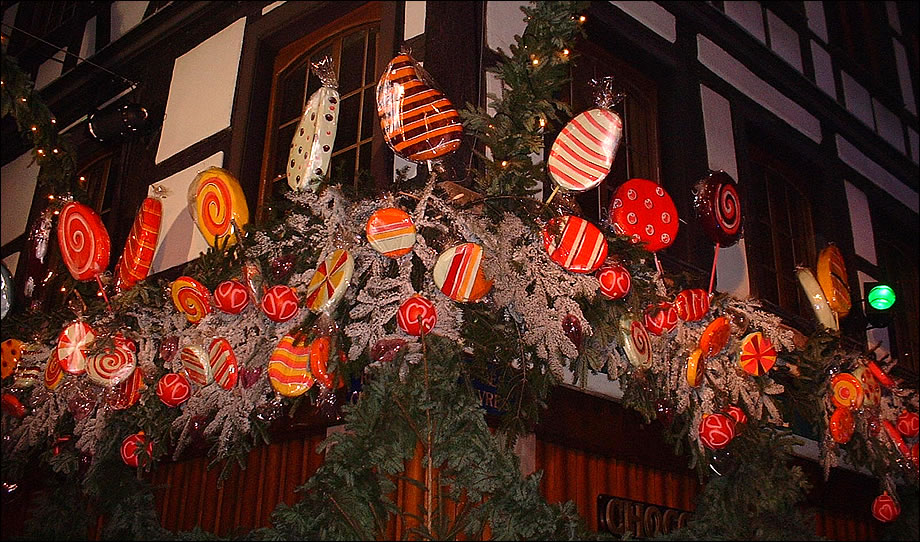 Decorazioni natalizie a Strasburgo