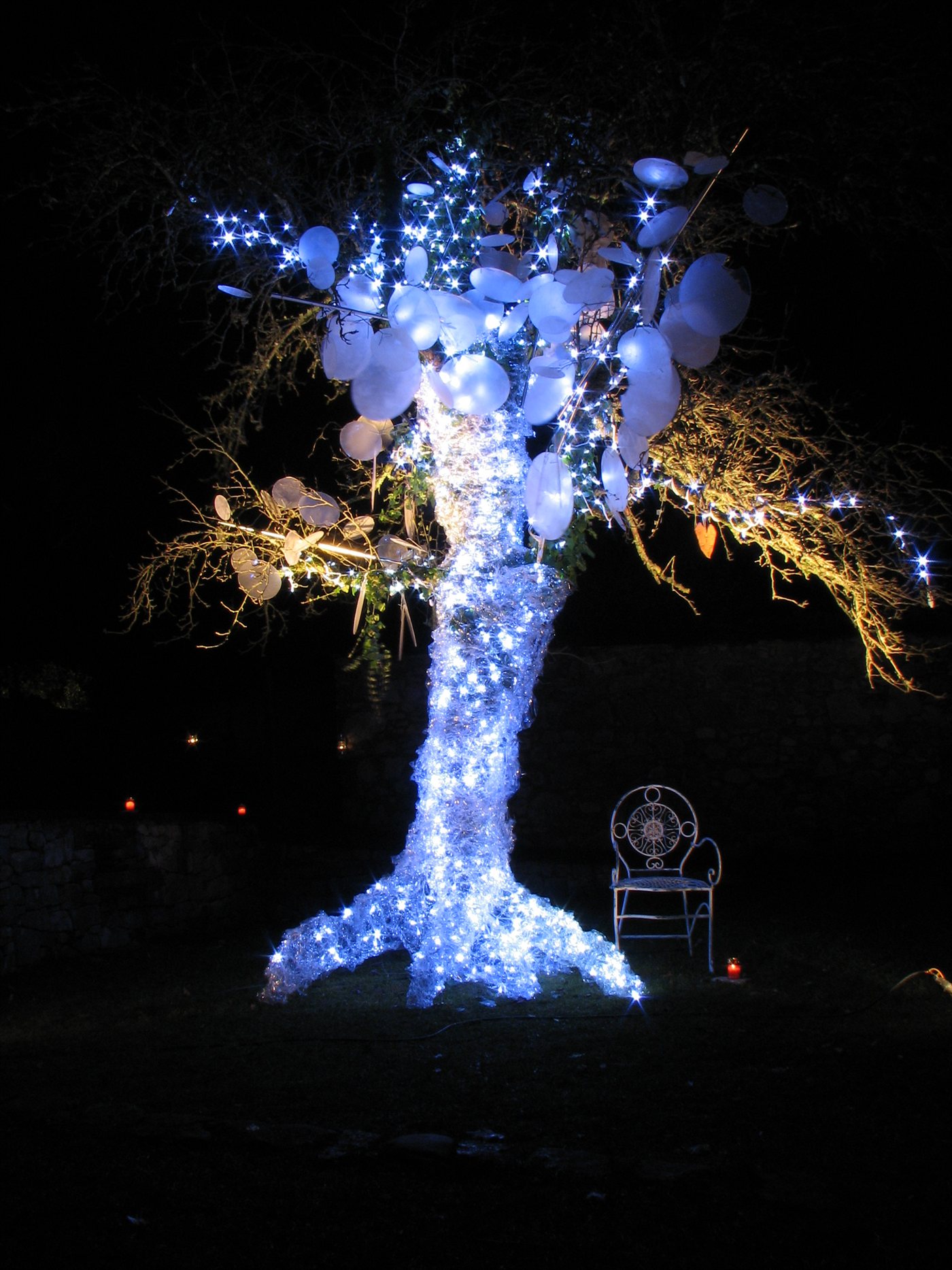 Décoration au parc de Wesserling